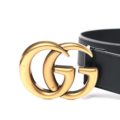 Gucci Calfskin Double G 40mm Belt 70 28 Black 5 of 5