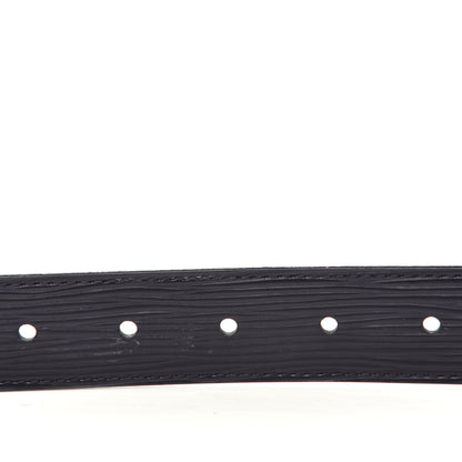 Louis Vuitton Epi 30mm LV Initiales Belt 85 34 Black 3 of 6