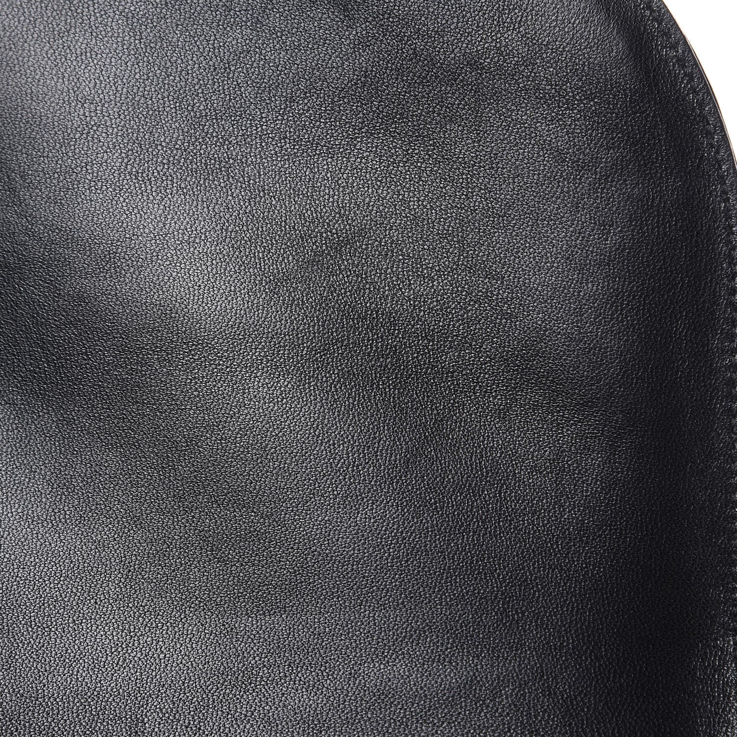 Celine Grained Calfskin Medium Trotteur Black 7 of 9
