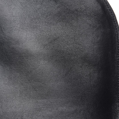 Celine Grained Calfskin Medium Trotteur Black 7 of 9