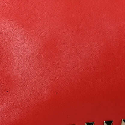 Valentino Garavani Vitello Mini Rockstud Tote Red 12 of 16