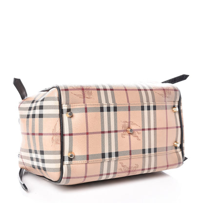 Burberry Haymarket Check Small Canterbury Tote Black 4 of 14