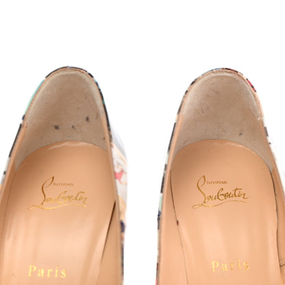 Christian Louboutin Patent Collage So Kate 120 Pumps 41 Multicolor 8 of 9