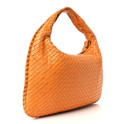 Bottega Veneta Nappa Intrecciato Medium Veneta Hobo Orange 2 of 7