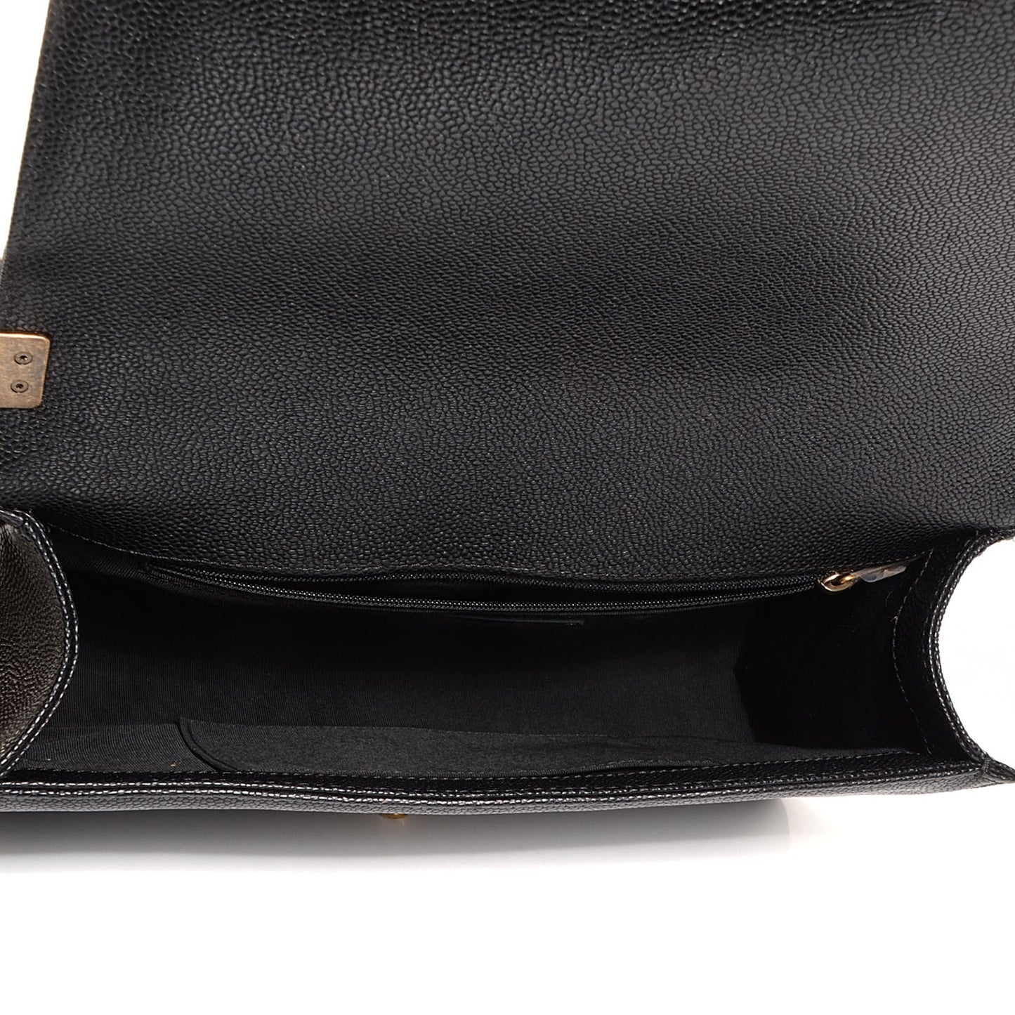 Caviar Quilted New Medium Boy Flap Black