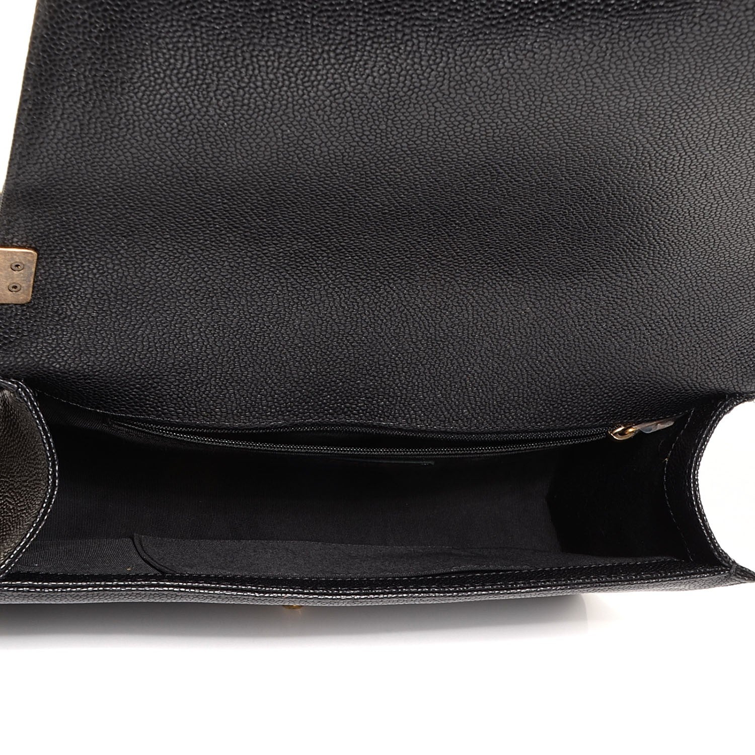 Chanel Caviar Quilted New Medium Boy Flap Black 6 of 9