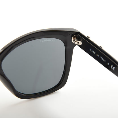Chanel CC Butterfly Signature Sunglasses 5313 Black 8 of 9