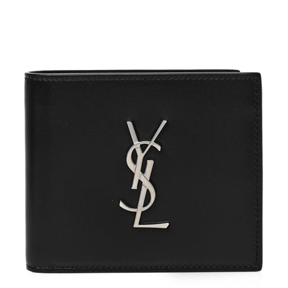 Saint Laurent Smooth Calfskin Monogram East West Wallet Black 1 of 6