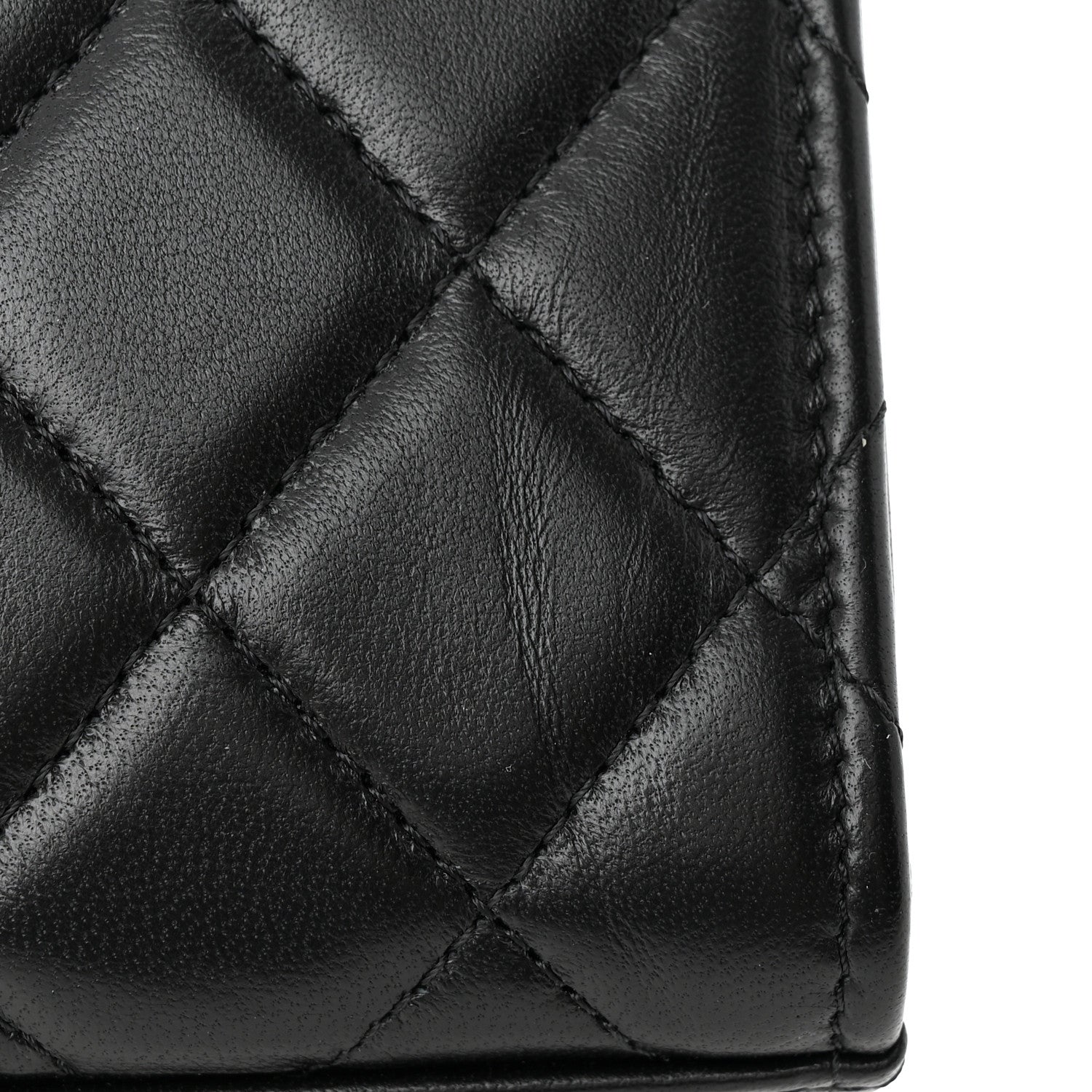 Chanel Lambskin Quilted Mini Trendy CC Chain Wallet Black 11 of 12