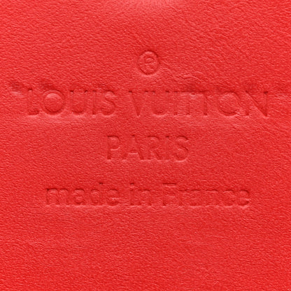 Louis Vuitton Vernis Sarah Wallet Rouge Grenadine 6 of 16