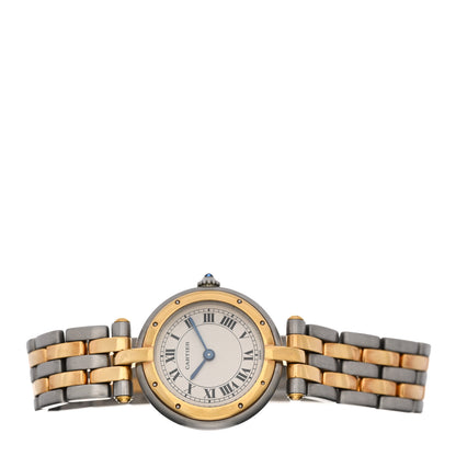 Cartier Stainless Steel 18K Yellow Gold 24mm Panthere Vendome Quartz Watch 2 of 4