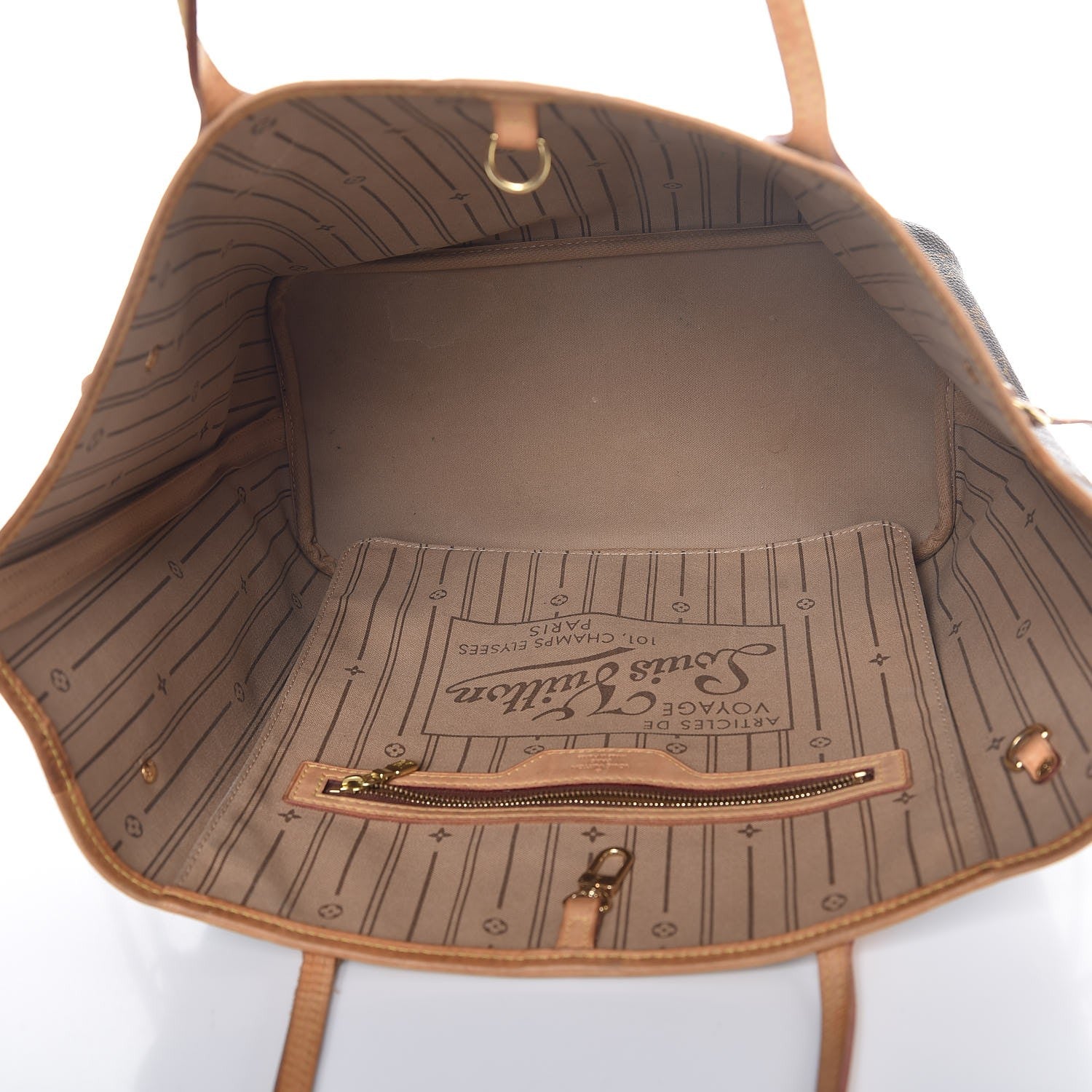 Louis Vuitton Monogram Neverfull MM 5 of 8