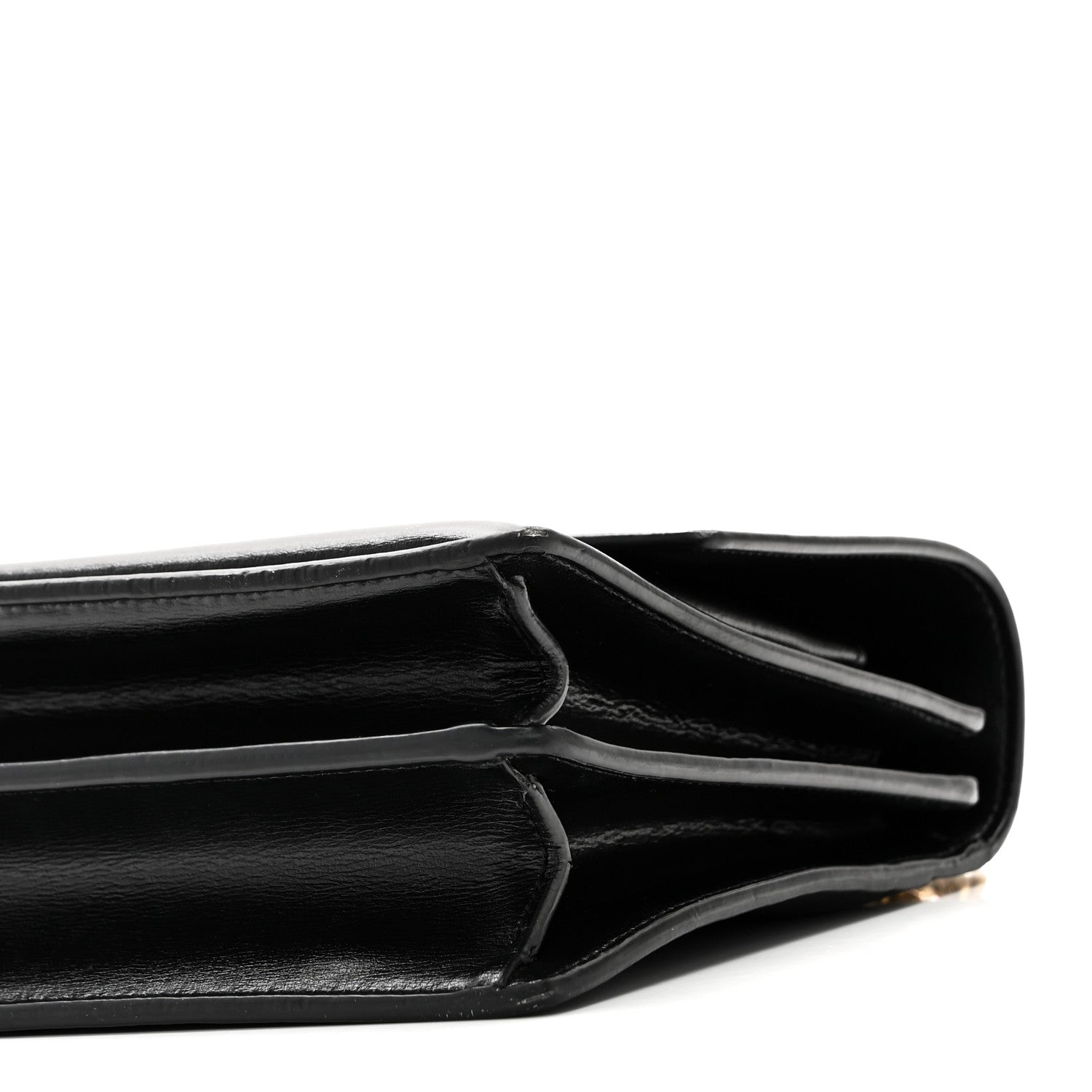 Saint Laurent Calfskin Medium Monogram Sunset Black 9 of 9