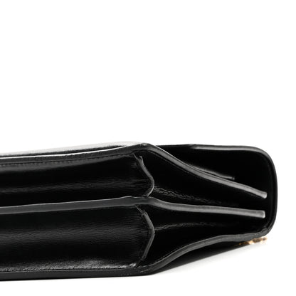 Saint Laurent Calfskin Medium Monogram Sunset Black 9 of 9