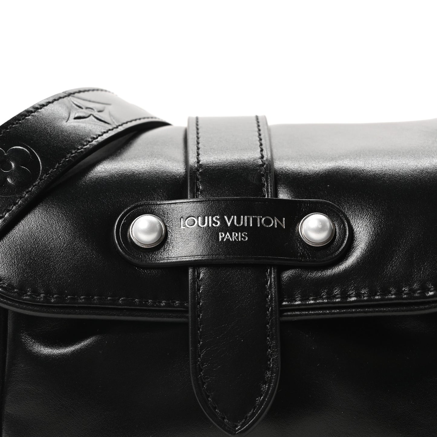 Calfskin Cargo Wearable Wallet Black