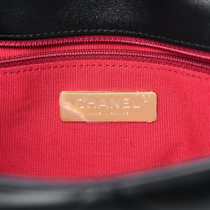 Chanel Lambskin Quilted Large Chanel 19 Flap Black 10 of 12