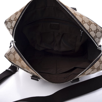 Gucci Monogram Briefcase Dark Brown 4 of 10