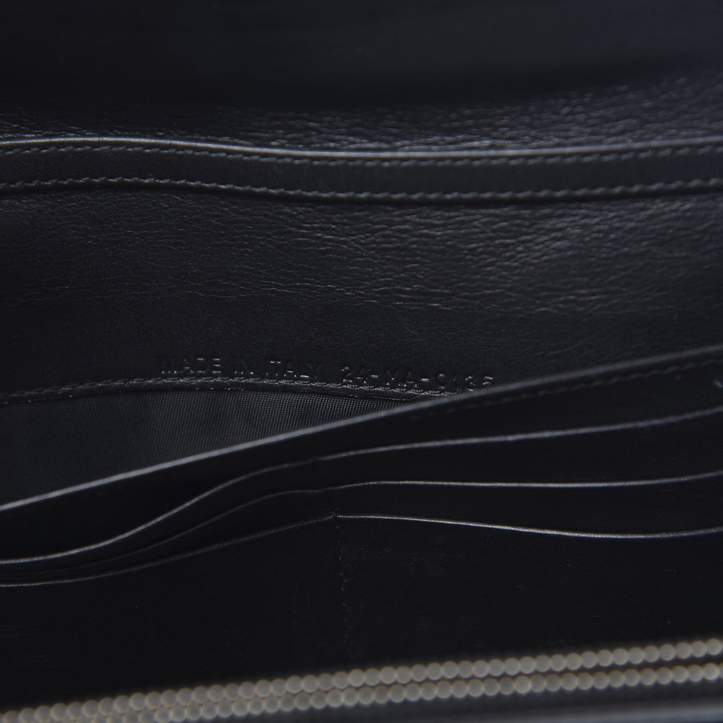 Patent Cannage Rendez-vous Chain Wallet Black