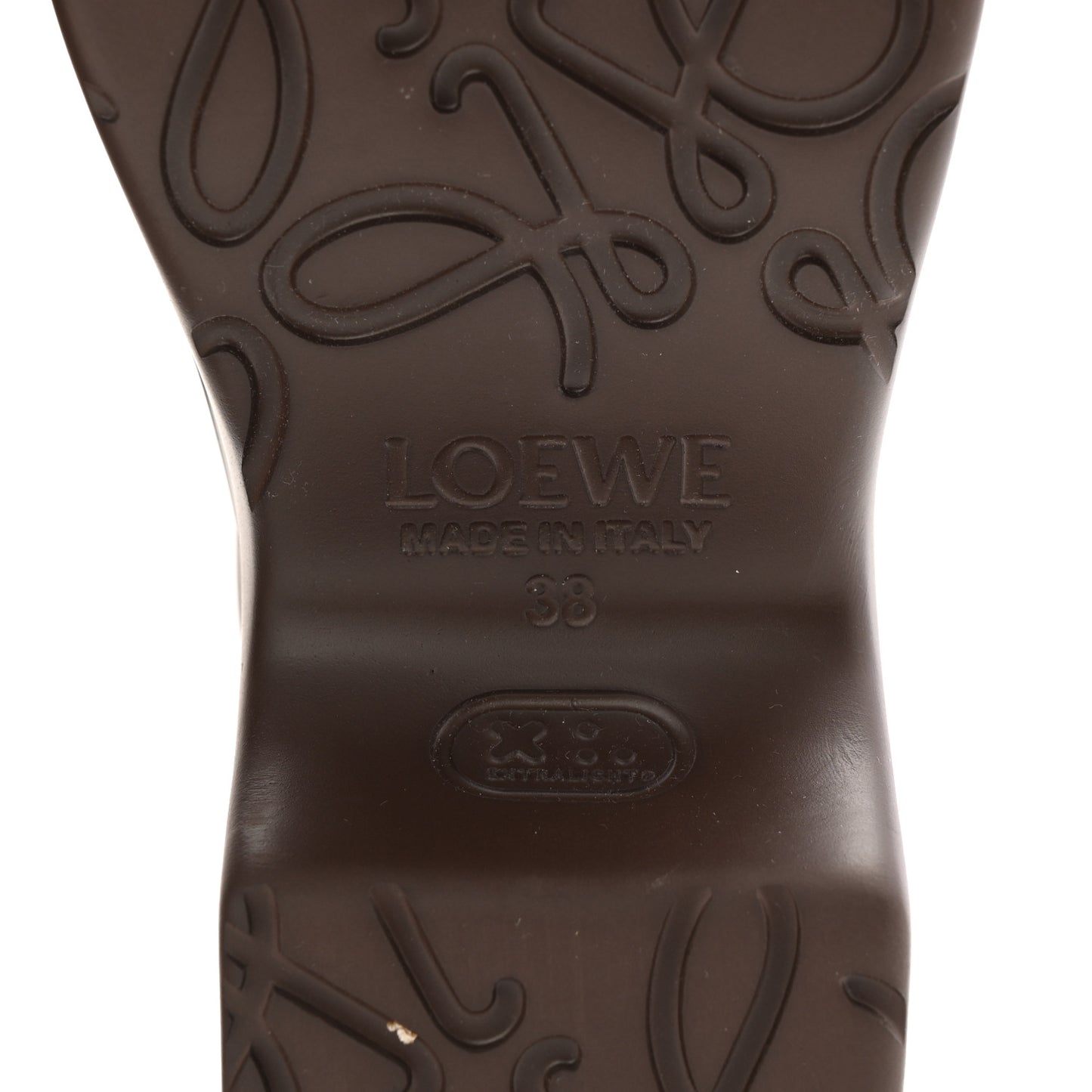 Foam Rubber Terra Clogs Sandals 38 Shitake