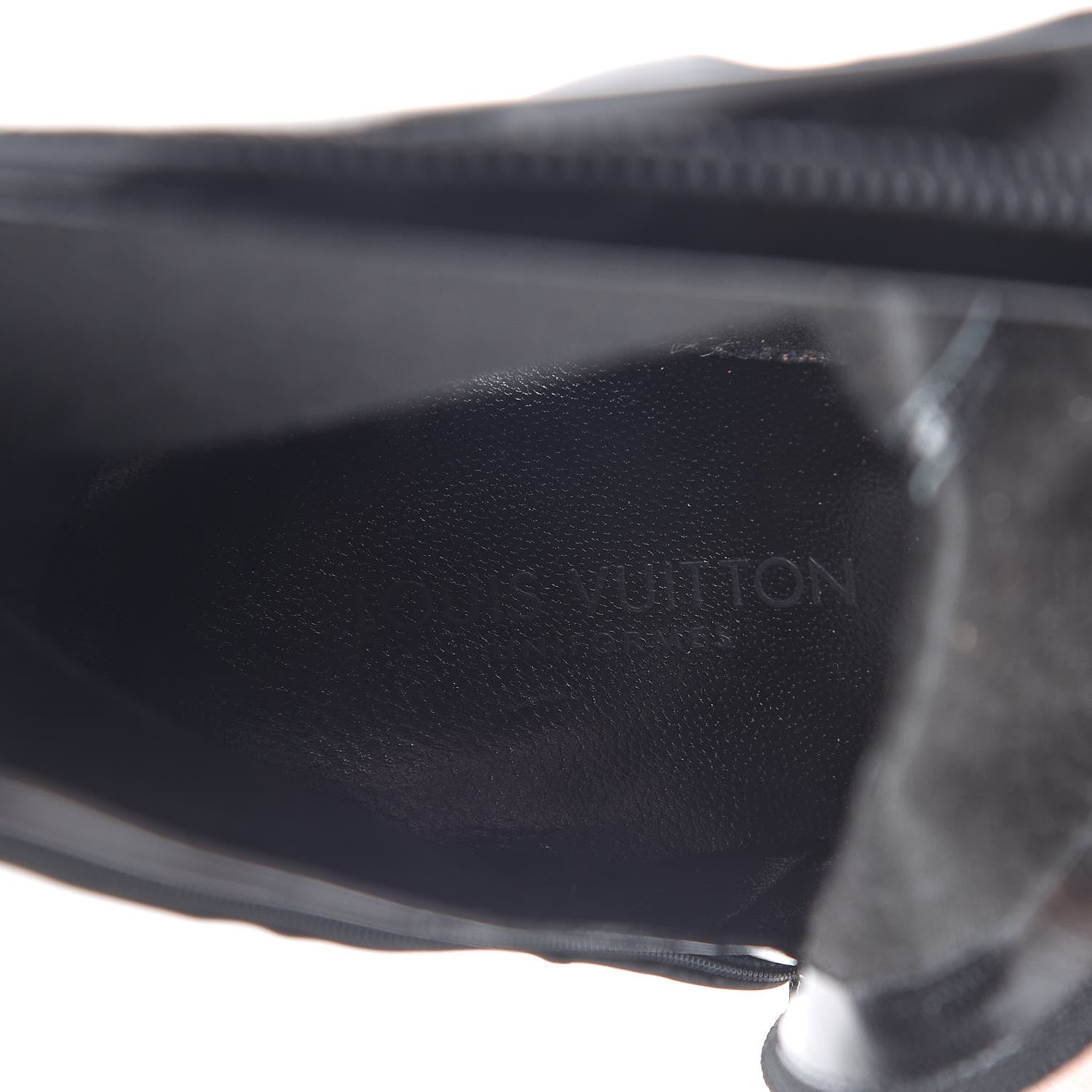 Louis Vuitton Patent Silhouette Ankle Boots 39 Black 6 of 7
