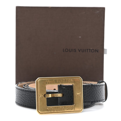 Louis Vuitton Taurillon Calfskin 90 36 Black 7 of 7