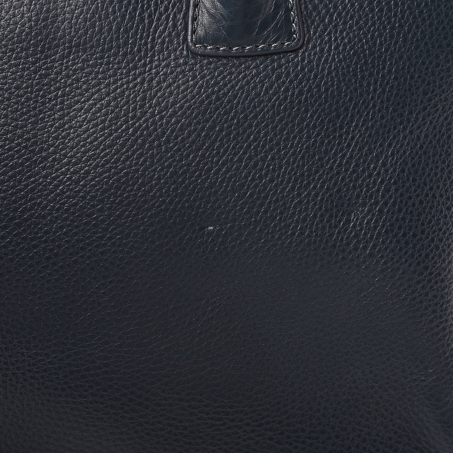 Calfskin Cerf Executive Shopper Tote Blue