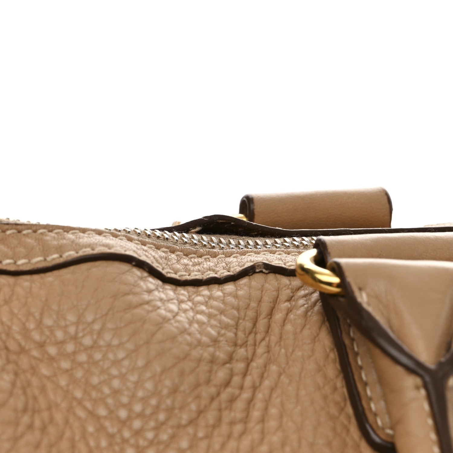 Prada Vitello Daino Shopping Satchel Caramel 20 of 20