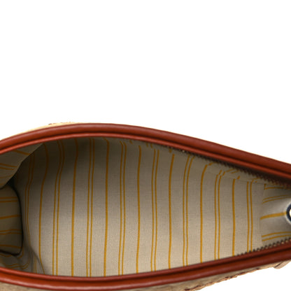 Louis Vuitton Raffia Monogram Giant Toiletry Pouch 26 Tan 5 of 6