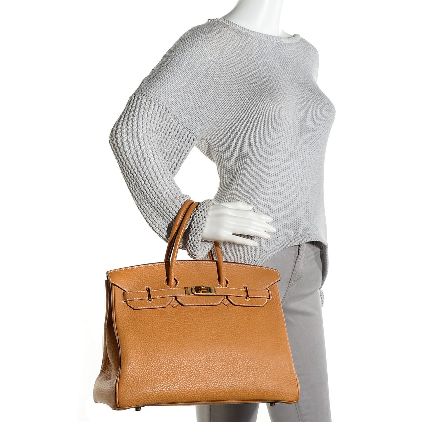Fjord Birkin 35 Natural Sable