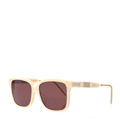 Gucci Acetate Square Sunglasses GG0599SA Ivory 1 of 6