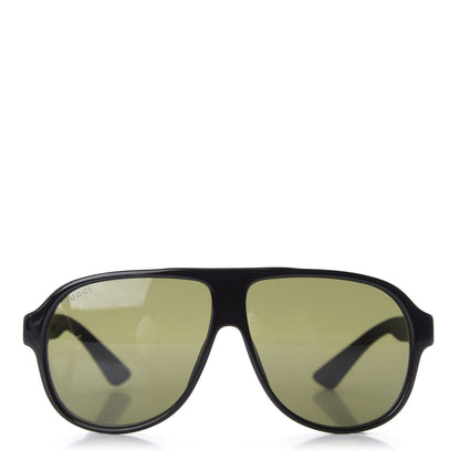 Gucci Acetate Aviator Sunglasses GG0009S Black 3 of 8