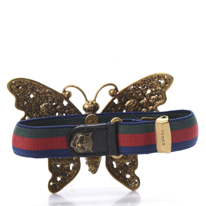 Gucci Web Crystal Butterfly Bracelet Multicolor 3 of 4
