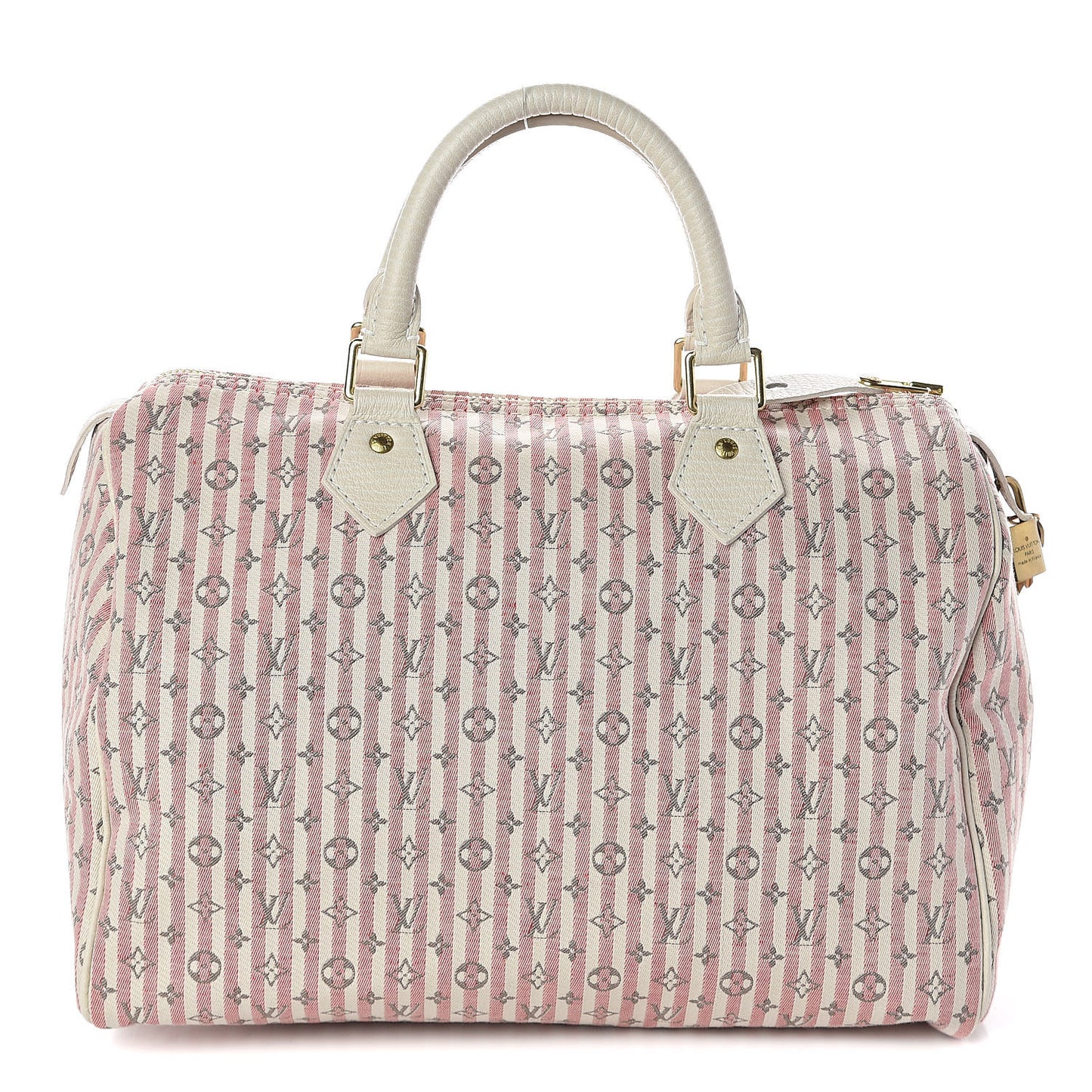 Mini Lin Croisette Speedy 30 Rouge