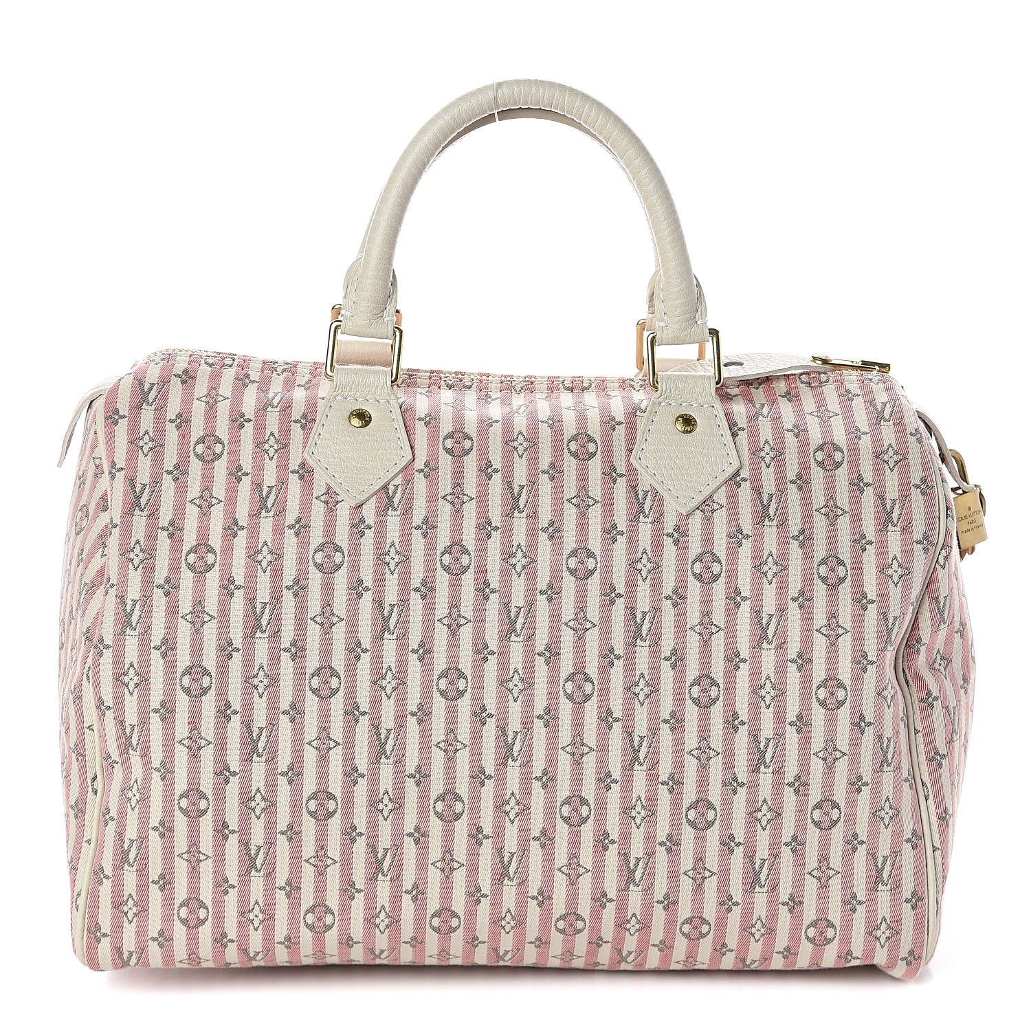 Louis Vuitton Mini Lin Croisette Speedy 30 Rouge 1 of 8