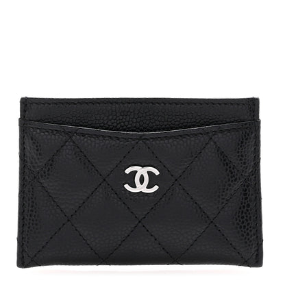 Chanel Caviar Quilted Card Holder Black 1 of 8