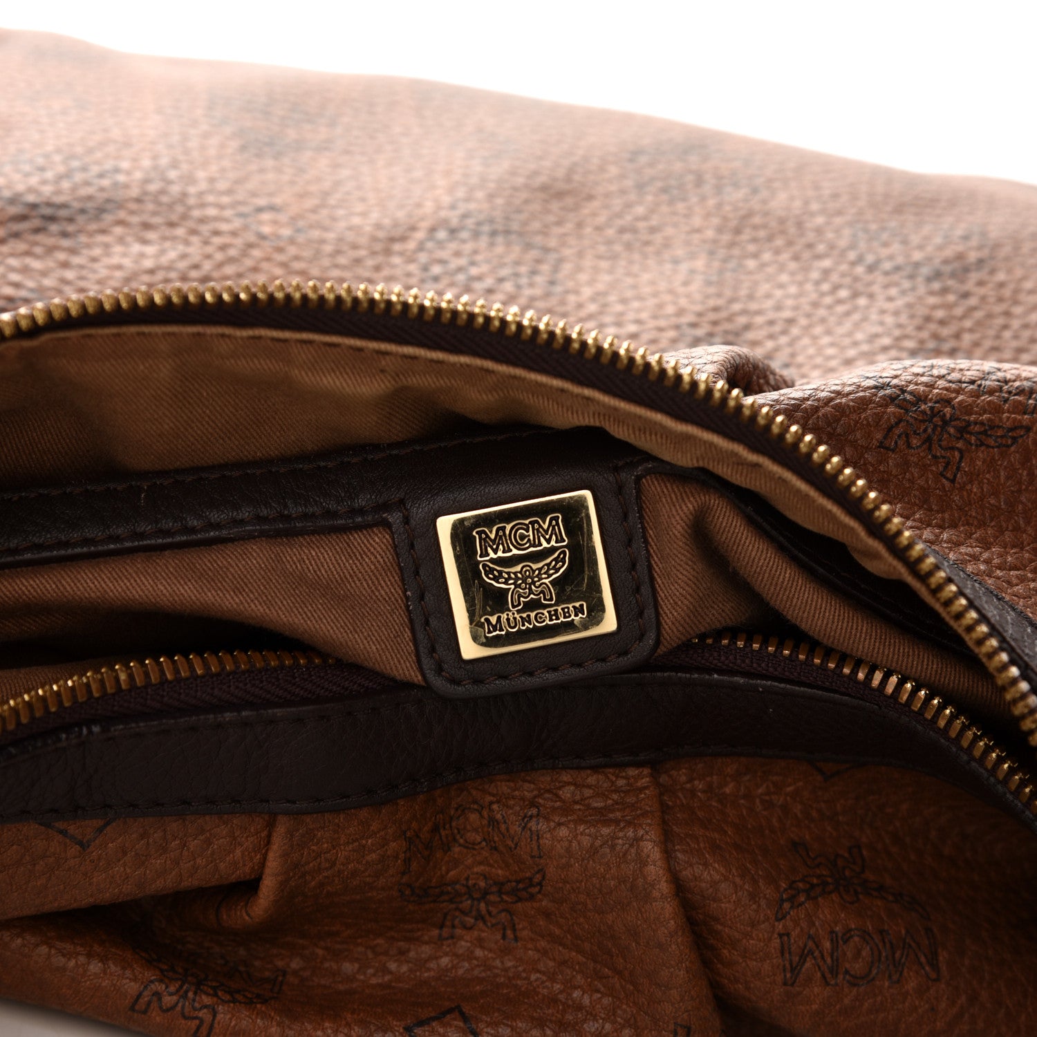 MCM Visetos Hobo Brown 5 of 10