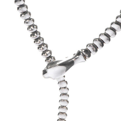 Tiffany Sterling Silver Elsa Peretti Snake Necklace 3 of 5