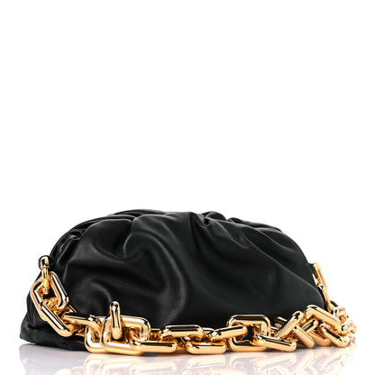 Bottega Veneta Calfskin The Pouch Chain Black 3 of 8