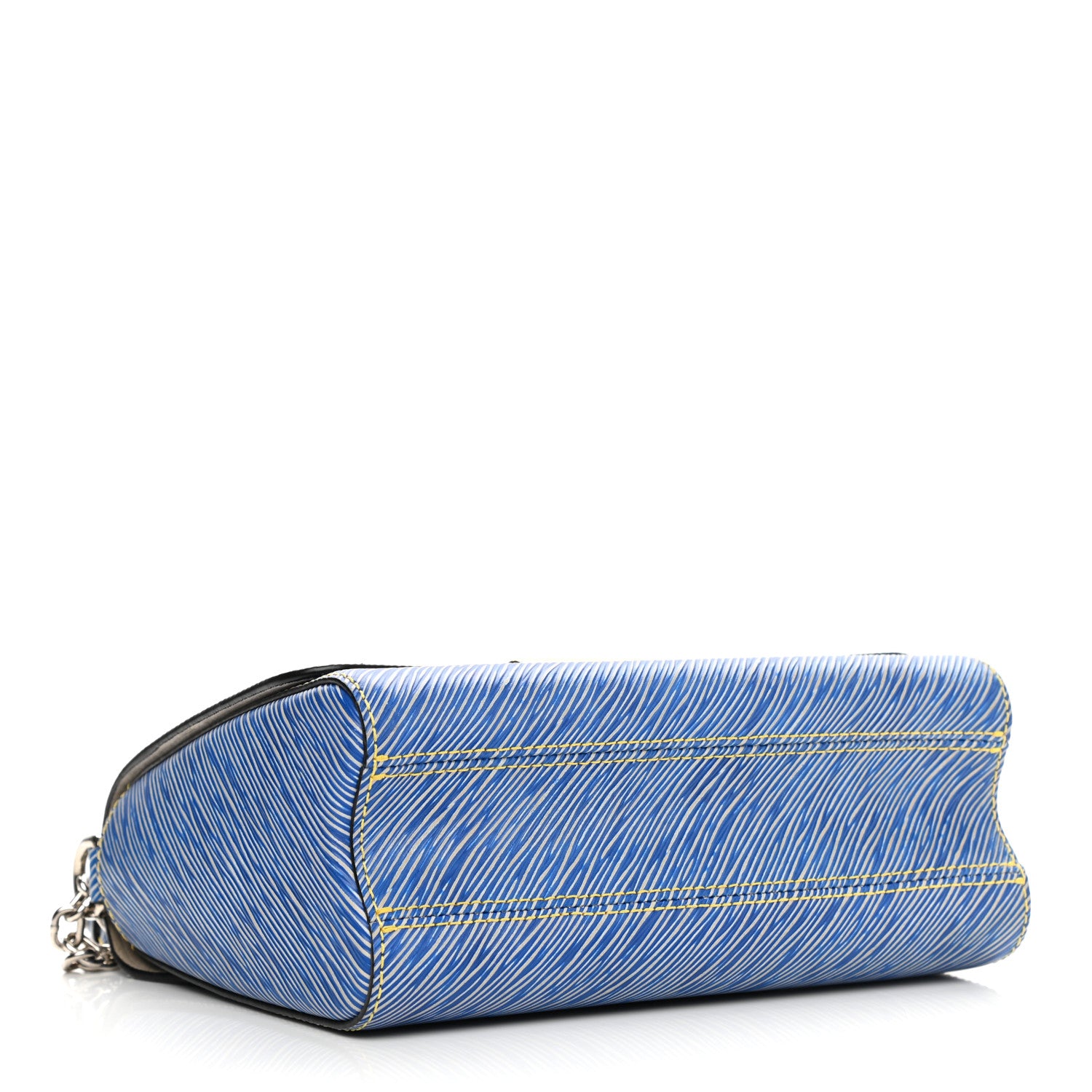 Louis Vuitton Epi Twist Shoulder Bag MM Denim Light 4 of 10