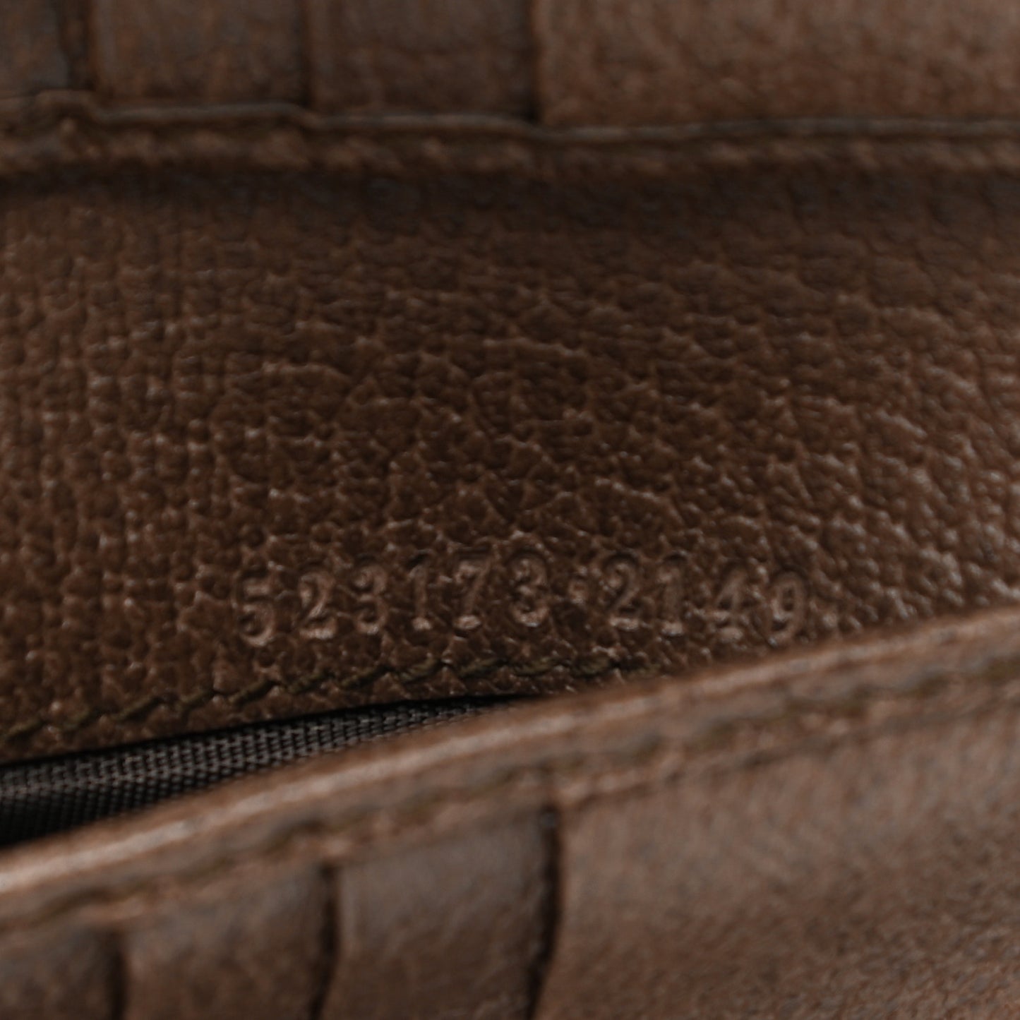 GG Supreme Monogram Web Ophidia French Flap Wallet Beige New Acero