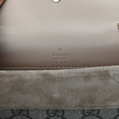 Gucci GG Supreme Monogram Super Mini Dionysus Shoulder Bag Taupe 6 of 8