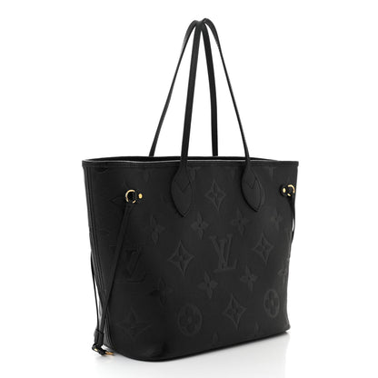 Louis Vuitton Empreinte Monogram Giant Neverfull MM Black 4 of 10