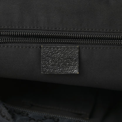 Gucci GG Monogram Small Web Handle Bucket Tote Black 6 of 13