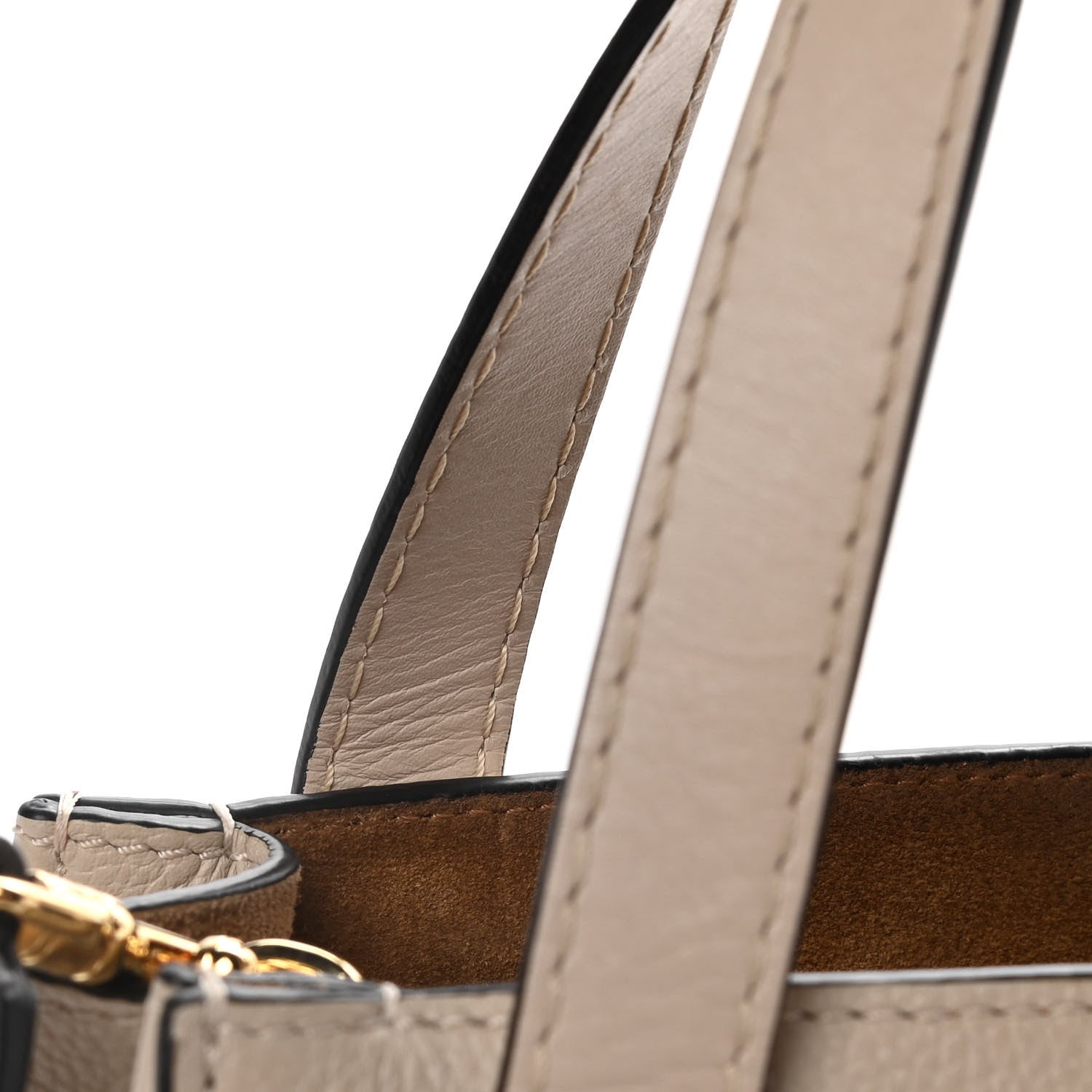 Loewe Calfskin Mini Gate Tote Light Oat 13 of 19