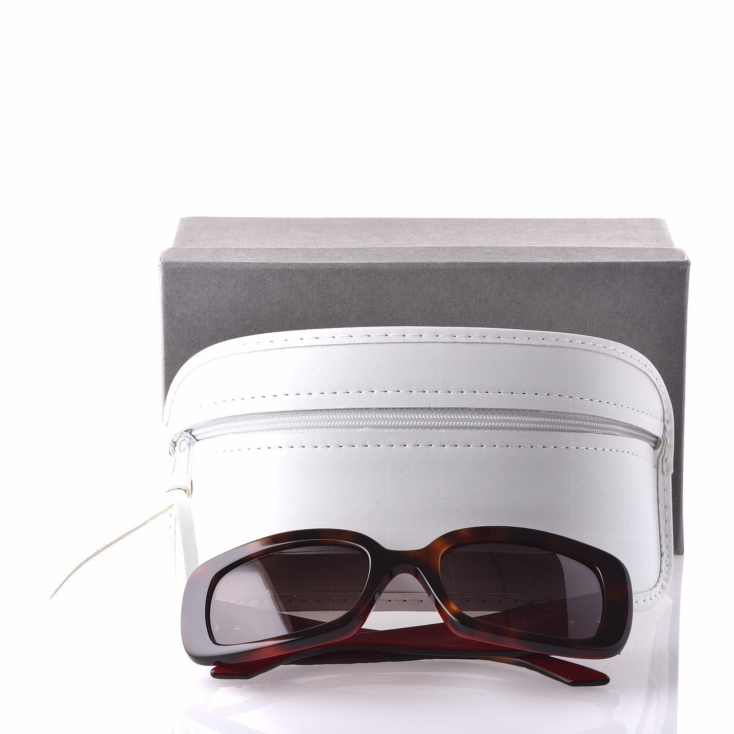 Resin Cannage Dior Lady 2R Sunglasses Havana Red