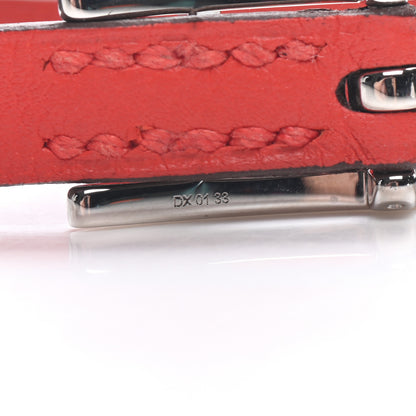 Hermes Swift Behapi Double Tour Reversible Bracelet S Capucine Chocolate 7 of 7