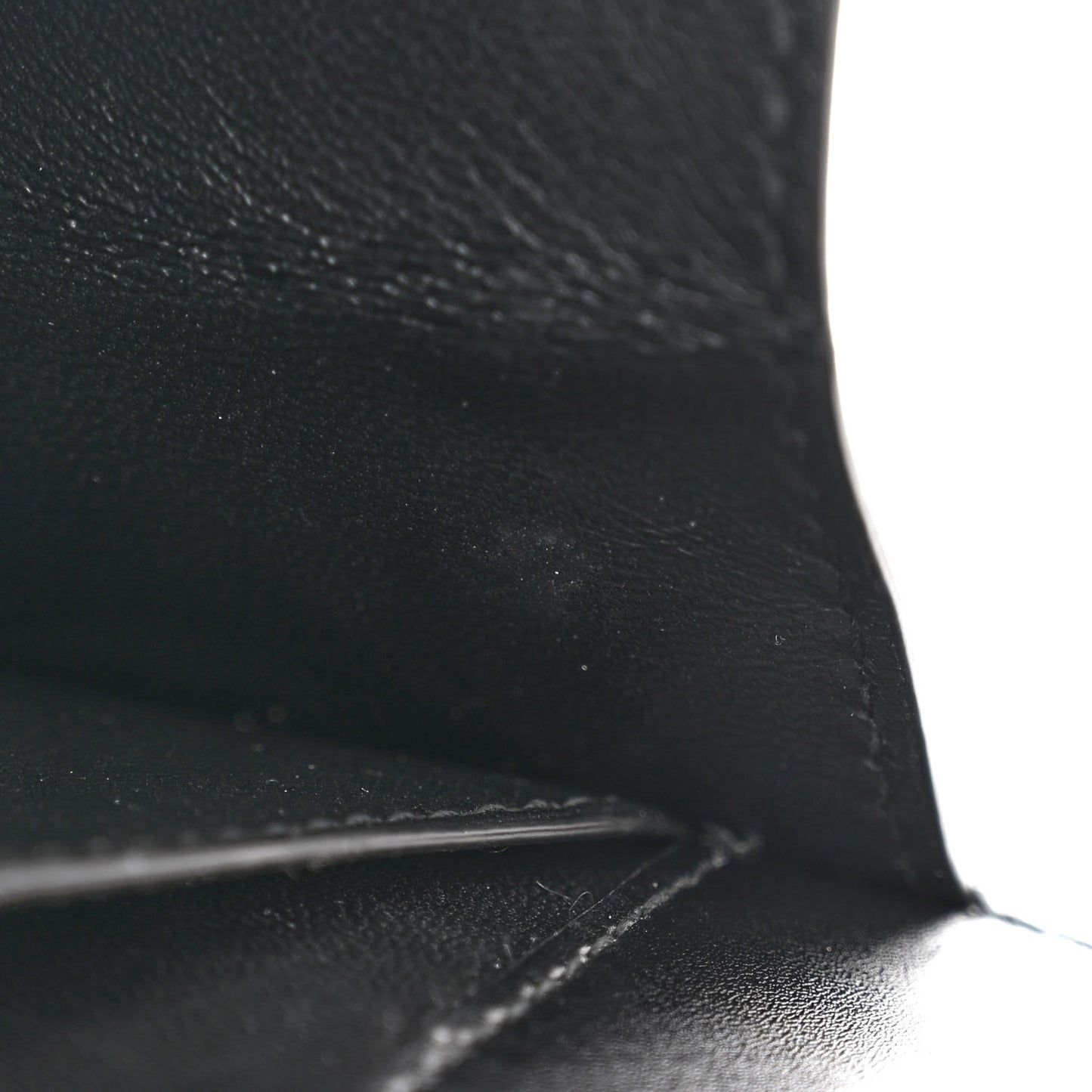 ALEXANDER MCQUEEN Denim Calfskin Small Slash Bag Blue Black