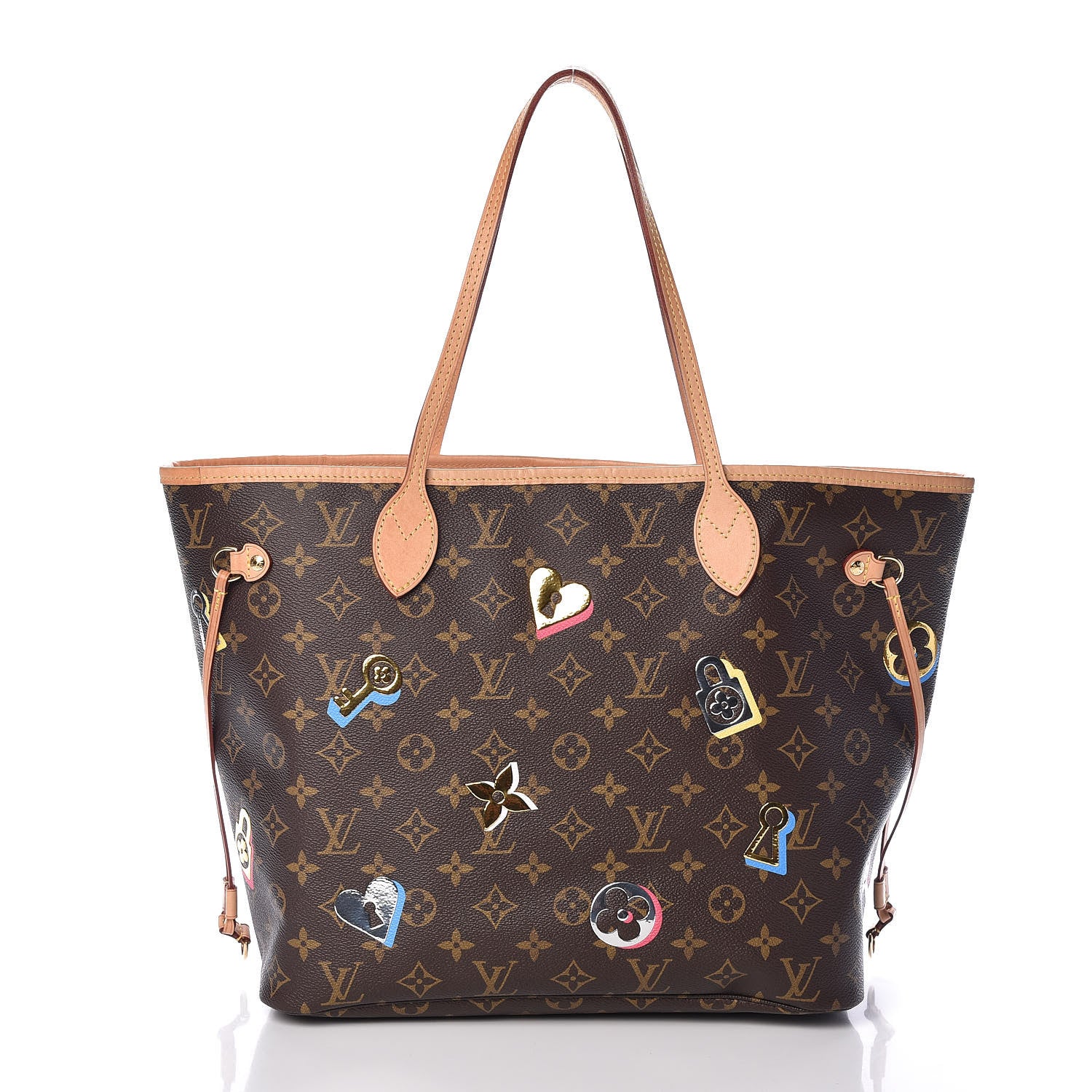Louis Vuitton Monogram Love Locks Neo Neverfull MM 2 of 9