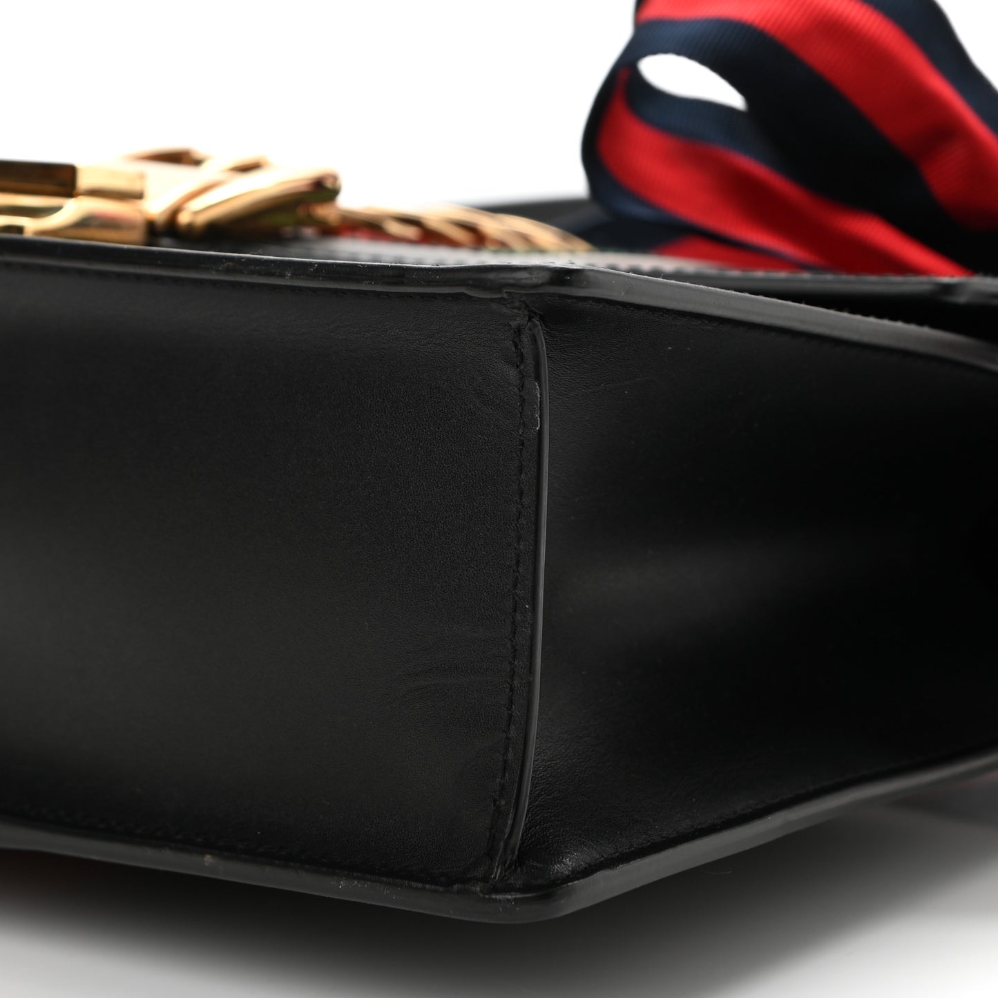 Calfskin Small Sylvie Shoulder Bag Black