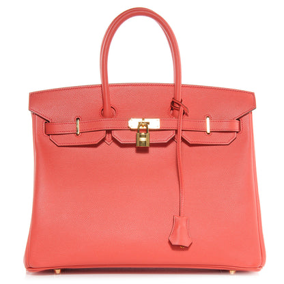 Hermes Epsom Birkin 35 Rose Jaipur 1 of 9